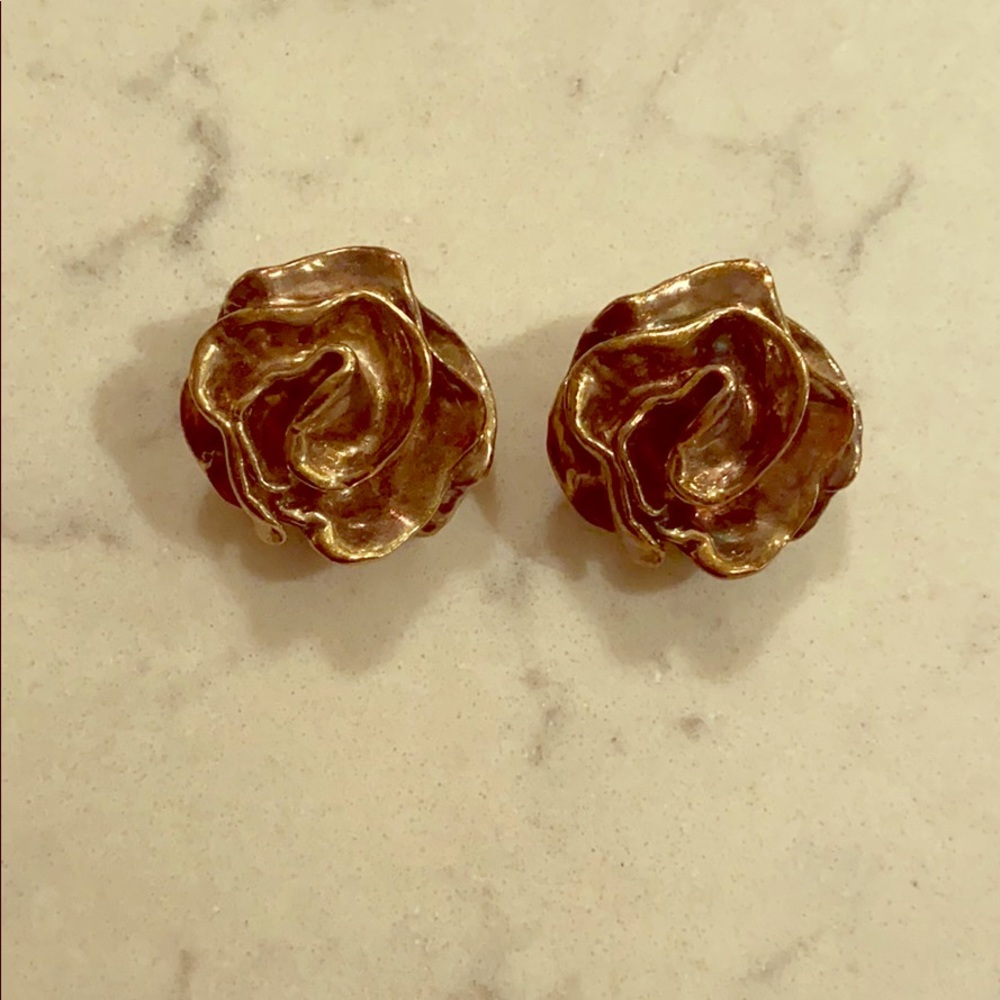 Vintage silver stud earrings